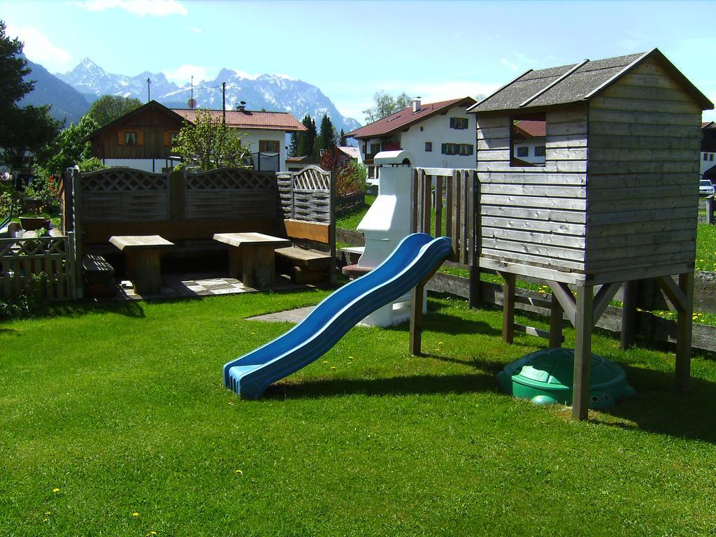 Appartementhaus Alpenrose Wallgau Εξωτερικό φωτογραφία